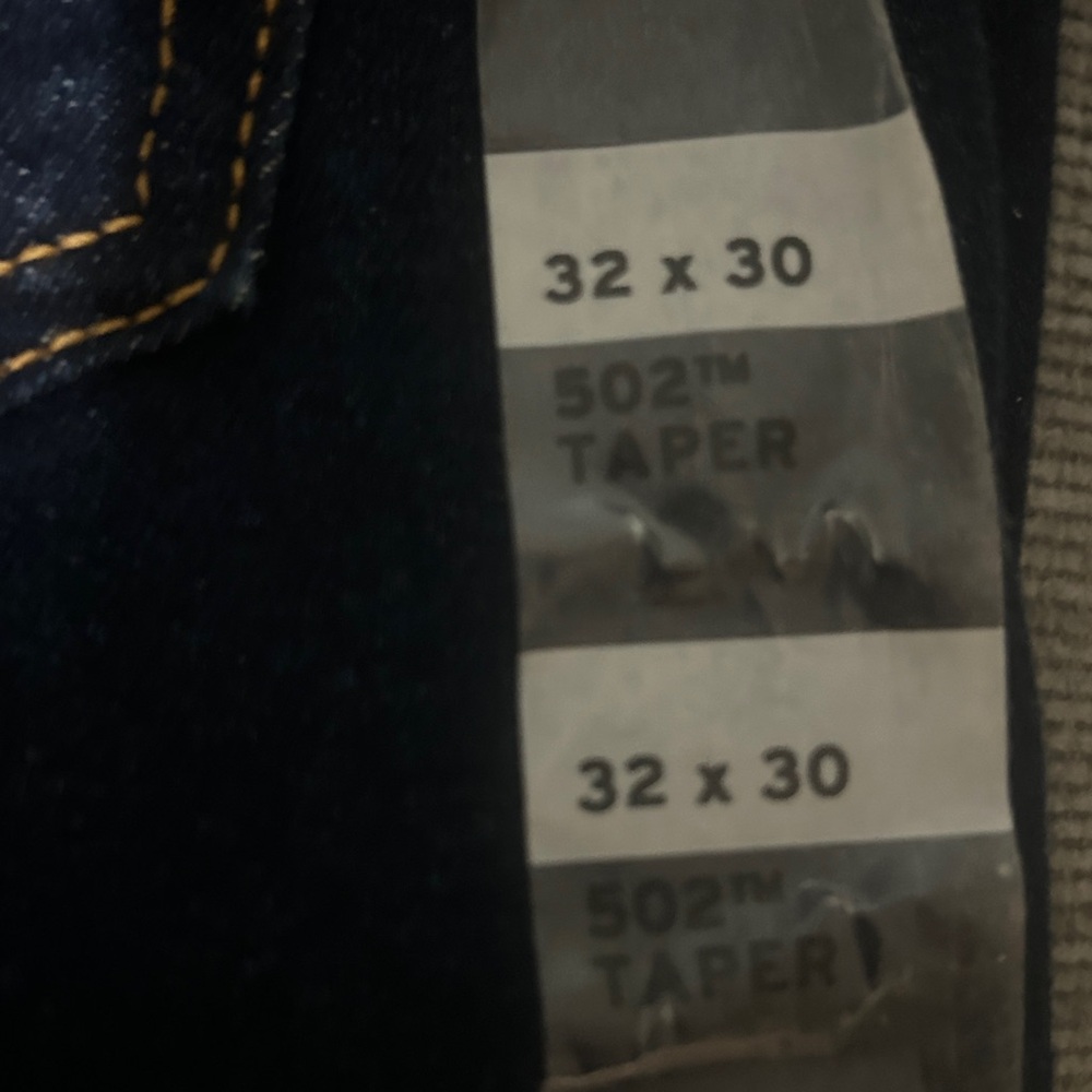 Levi's 502™ Taper Fit Men's Jeans size 32x30 NWT - Picture 7 of 10